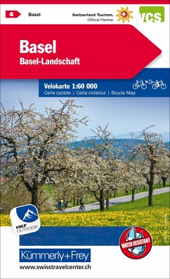 Basel, Basel-Landschaft Velokarte Nr. 4; . - Hallwag Kümmerly+Frey AG
