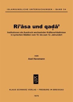 Ri'asa und qada' - Havemann, Axel