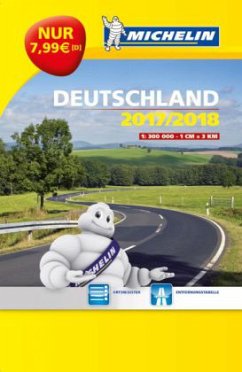 Cover Michelin Kompaktatlas Deutschland 2017/2018