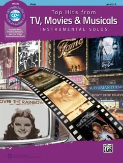 Top Hits from Tv, Movies & Musicals Instrumental Solos for Strings - Alfred Music