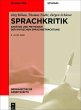 Sprachkritik (eBook, ePUB) - Bild 1