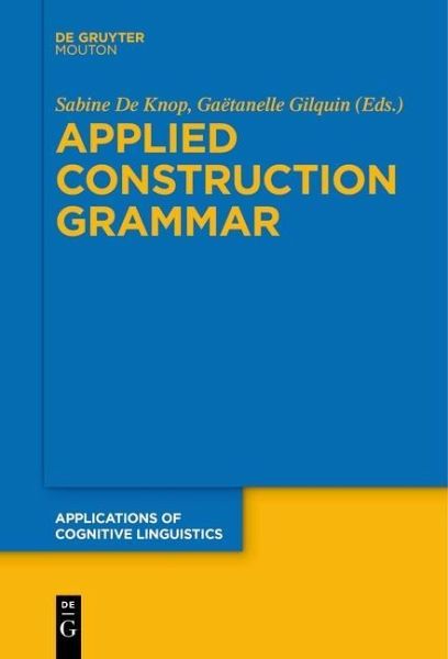 Applied Construction Grammar (eBook, ePUB)