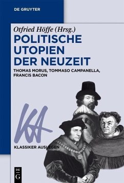 Politische Utopien der Neuzeit (eBook, PDF)