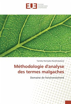 Méthodologie d'analyse des termes malgaches - Ravelonjatovo, Tantely Harinjaka