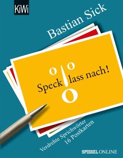 Speck, lass nach! - Sick, Bastian