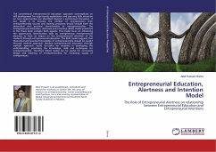 Entrepreneurial Education, Alertness and Intention Model