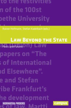 Law Beyond the State - Pasts and Futures - Law Beyond the State