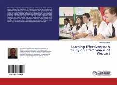 Learning Effectiveness: A Study on Effectiveness of Webcast