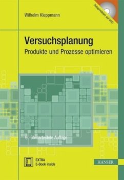 Versuchsplanung, m. DVD-ROM - Kleppmann, Wilhelm