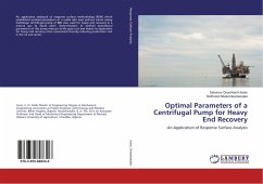 Optimal Parameters of a Centrifugal Pump for Heavy End Recovery