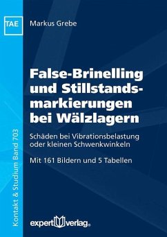 False-Brinelling und Stillstandsmarkierungen bei Wälzlagern - Grebe, Markus