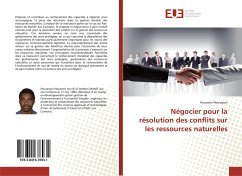 Négocier pour la résolution des conflits sur les ressources naturelles - Houssoyni, Housseni