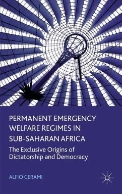 Permanent Emergency Welfare Regimes in Sub-Saharan Africa - Cerami, Alfio