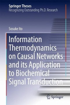 Information Thermodynamics on Causal Networks and its Application to Biochemical Signal Transduction - Ito, Sosuke