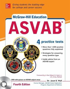 McGraw-Hill Education ASVAB with DVD, Fourth Edition - Wall, Janet E