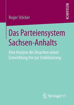 Das Parteiensystem Sachsen-Anhalts - Stöcker, Roger
