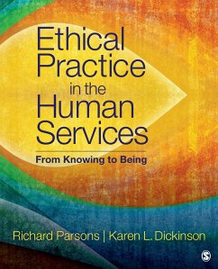 Ethical Practice in the Human Services - Parsons, Richard D; Dickinson, Karen L
