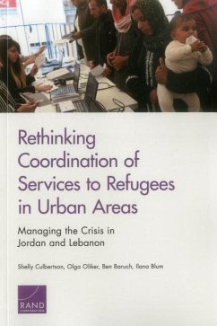 Rethinking Coordination of Services to Refugees in Urban Areas - Culbertson, Shelly; Oliker, Olga; Baruch, Ben