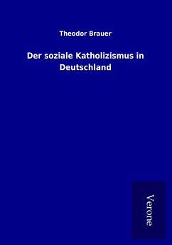 Der soziale Katholizismus in Deutschland - Brauer, Theodor