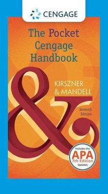 The Pocket Cengage Handbook with 2019 APA Updates - Kirszner, Laurie G; Mandell, Stephen R