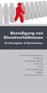 Beendigung von Dienstverhältnissen - Brandl, Christoph