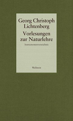 Vorlesungen zur Naturlehre / Gesammelte Schriften Bd.6 - Lichtenberg, Georg Christoph