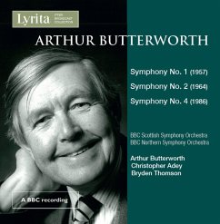 Sinfonien 1,2+4 - Butterworth/Adey/Thomson/Bbc Scottish So/+