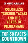 Colorless Tsukuru Tazaki and His Years of Pilgrimage: Top 50 Facts Countdown (101BookFacts.com) (eBook, ePUB)