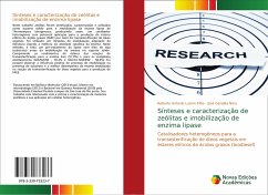 Sínteses e caracterização de zeólitas e imobilização de enzima lipase - Nery, José Geraldo;Luizon Filho, Roberto Antonio