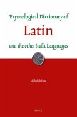 Etymological Dictionary of Latin and the Other Italic Languages
