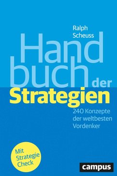 Handbuch der Strategien (eBook, PDF) - Scheuss, Ralph