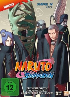 Naruto Shippuden - Staffel 14 - Box 2 Uncut Edition
