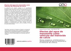 Efectos del agua de manzanilla como vehículo del hidróxido de calcio - Romero Chevez, Roberto;Romero Díaz, Kevin