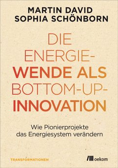 Die Energiewende als Bottom-up-Innovation (eBook, PDF) - David, Martin; Schönborn, Sophia