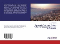 Factors Influencing Project Performance among Kenyan Universities
