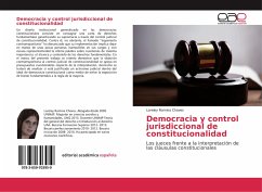 Democracia y control jurisdiccional de constitucionalidad