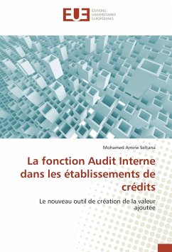 La fonction Audit Interne dans les établissements de crédits - Seltana, Mohamed Amine