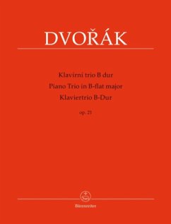 Klaviertrio, Partitur, Stimmen - Dvorak, Antonin