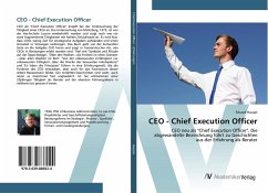 CEO - Chief Execution Officer