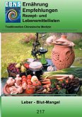 Ernährung -TCM - Leber - Blut-Mangel (eBook, ePUB)