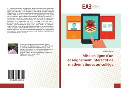 Mise en ligne d'un enseignement interactif de mathématiques au collège - Ahmed, Cheikh