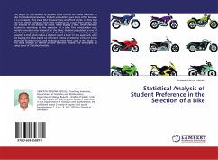 Statistical Analysis of Student Preference in the Selection of a Bike
