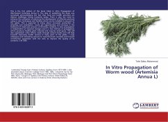 In Vitro Propagation of Worm wood (Artemisia Annua L)