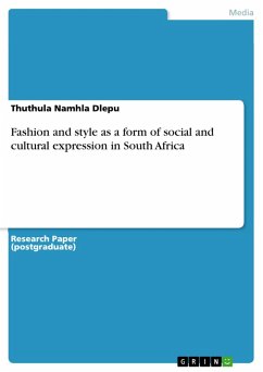 Fashion and style as a form of social and cultural expression in South Africa (eBook, PDF)