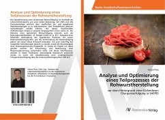 Analyse und Optimierung eines Teilprozesses der Rohwurstherstellung - Pries, Simon