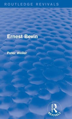 Cover Ernest Bevin (Routledge Revivals)