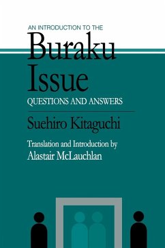 An Introduction to the Buraku Issue - Kitaguchi, Suehiro; Mclauchlan, Alastair