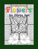 Flowers: Zen Coloring Book (eBook, ePUB)