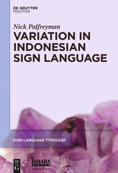 Variation in Indonesian Sign Language - Palfreyman, Nick