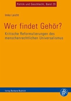 Wer findet Gehör? - Leicht, Imke